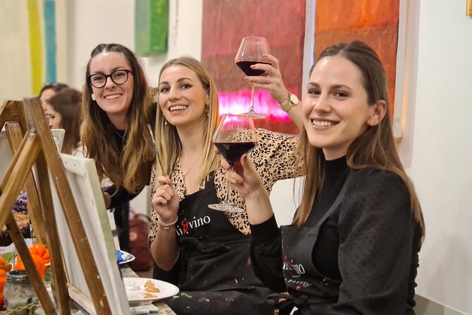 Painting Party at Art Bottega - Paint & Wine Studio in Rijeka - Minimum Age for Alcoholic Beverages