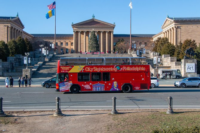 Philadelphia Double Decker Sightseeing Tour & Campos Cheesesteak Combo - Accessibility and Participation