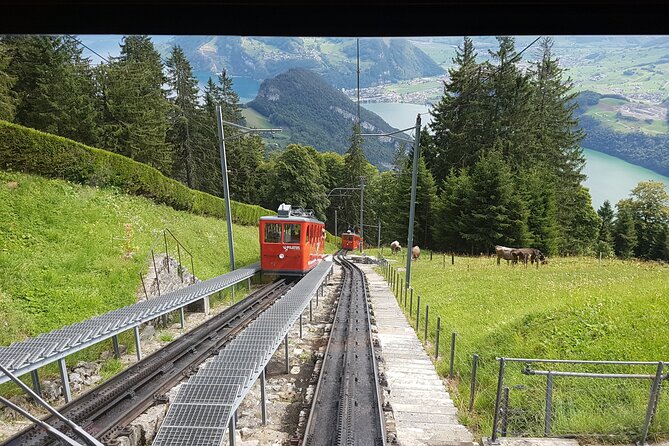 Pilatus Golden Roundtrip: Exclusive Small Group Tour From Luzern - Descending by Aerial Cableway and Gondolas