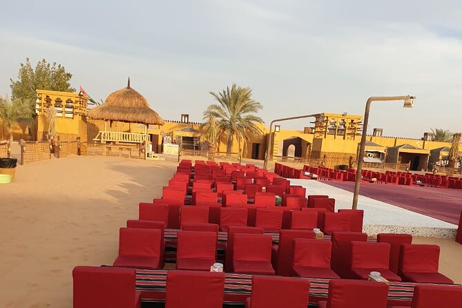 Premium Red Dunes Safari | Cam Ride | Dune Bashing | Sand Ski - Savoring the Bedouin Barbecue Feast