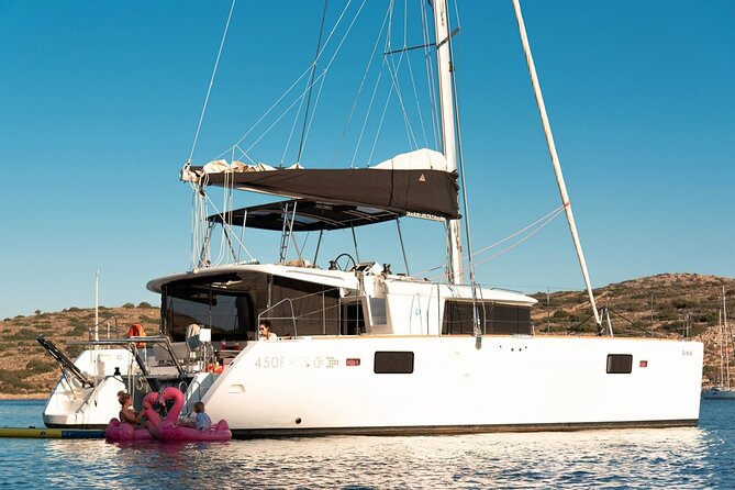 Private Agios Nikolaos Day Catamaran Cruise in Mirabello Bay - Accessibility and Participant Info