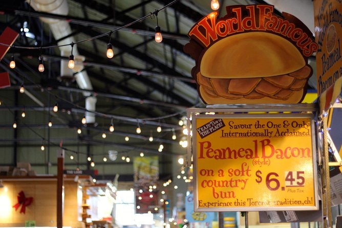 Private Canadian Food Discovery at the St Lawrence Market - Dietary Considerations