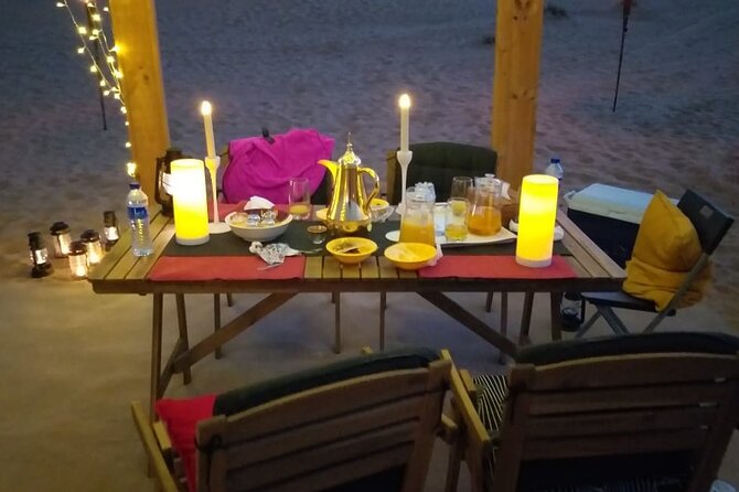 Private Dinner in Middle of Desert With Sunset Quad Bike Tour - Health and Safety