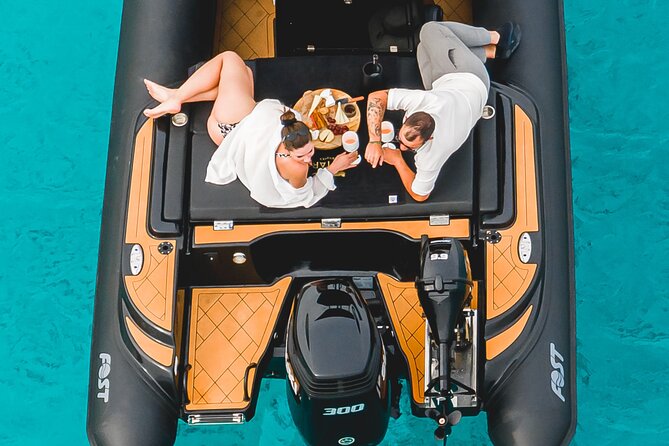 Private Full Day Tour Luxury Speedboat Naxos South Beaches - Health and Safety