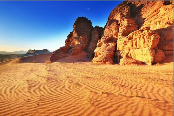 Private Full Day Trip to Wadi Rum Valley of Moon Martian Desert From Dead Sea - Itinerary and Experience