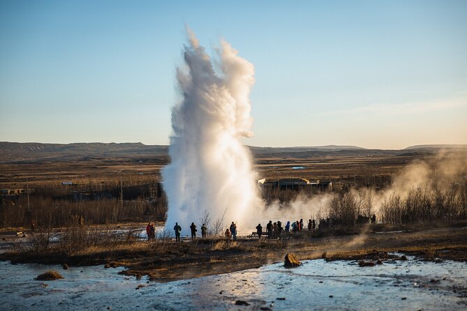 Private Golden Circle Tour With Lunch and Hvammsvík Hot Spring - Hvammsvík Hot Spring Experience