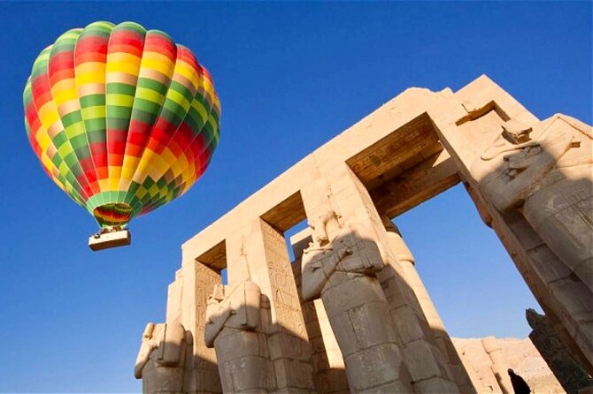 PRIVATE HOT AIR BALLOON IN LUXOR RIDE IN SMALL LUXURY GROUP FLIGHT up to 12 - Seamless Luxury Group Logistics