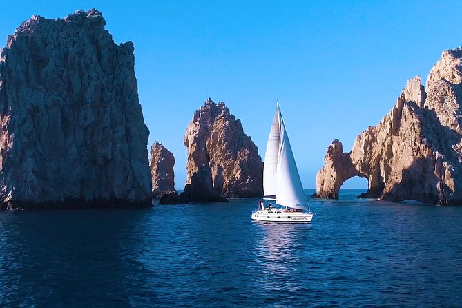 Private Luxury 42FT Sailing With Snorkeling in Los Cabos - Snorkeling at Pelican Rock and Chileno Bay