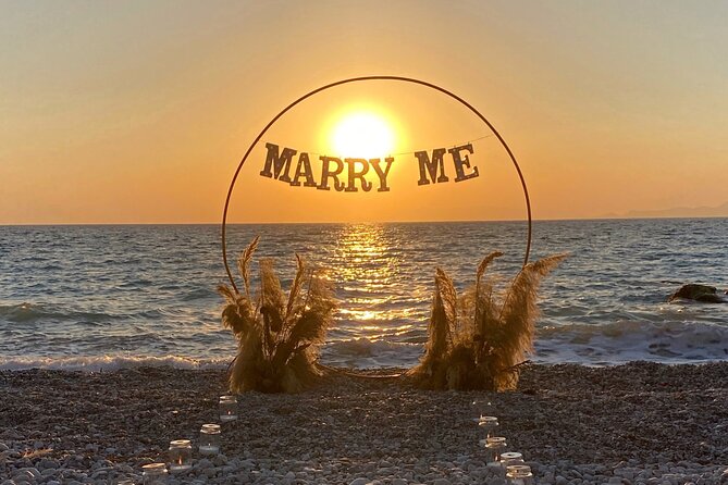 Private Marriage Proposals - Personalizing the Experience