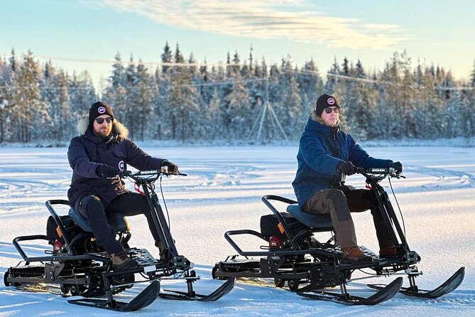 Private Party Aurora Adventure by Car and Snow Scooters - Cozy Transportation