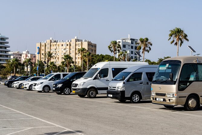 Private Transfer: Larnaca Airport to Protaras 1-14 Pax - Additional Information