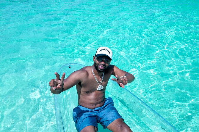 Radiant Solitude: Turks & Caicos Clear Kayak Solo Portraits - Preparing for the Adventure