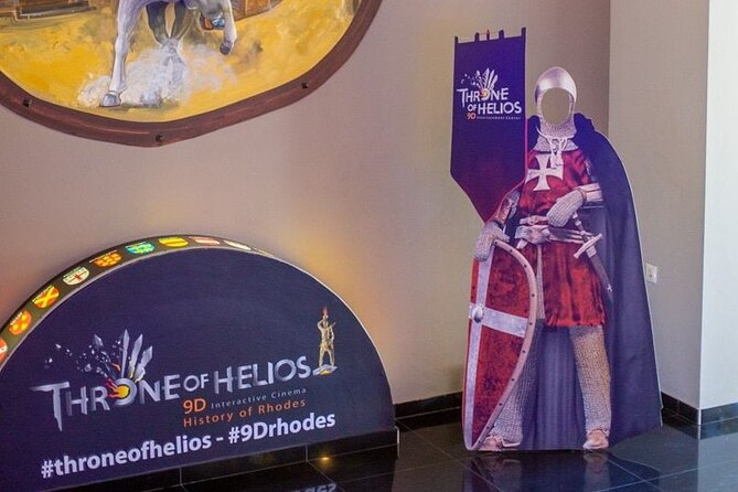 Rhodes: Evening City Tour With Guide+ Throne of Helios 9D Cinema - Participation Details