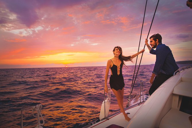 Riviera Maya Luxury Sunset Sailing Plus Light Dinner and Open Bar - Itinerary and Capacity