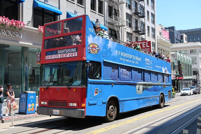 San Francisco: Hop-On Hop-Off Deluxe Bus Tour With 20 Stops - Hop-On Hop-Off Convenience