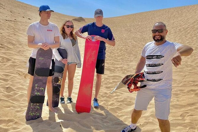 Sandboarding With Panoramic Views of the Ocean and Agadir Desert - Pickup Information