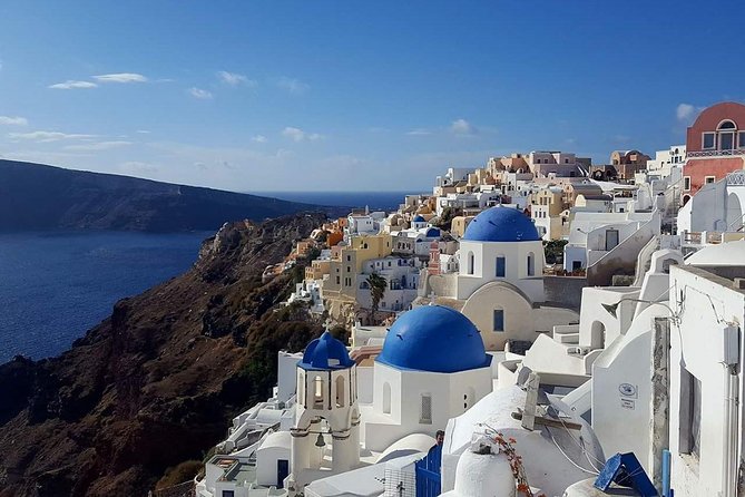 Santorini Private Romantic Tour With Dinner & Wine Tasting - Sunset Dinner in Akrotiri