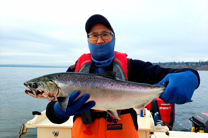 Seattle Salmon Guided Fishing Trip - Fishing Gear and Tackle Included