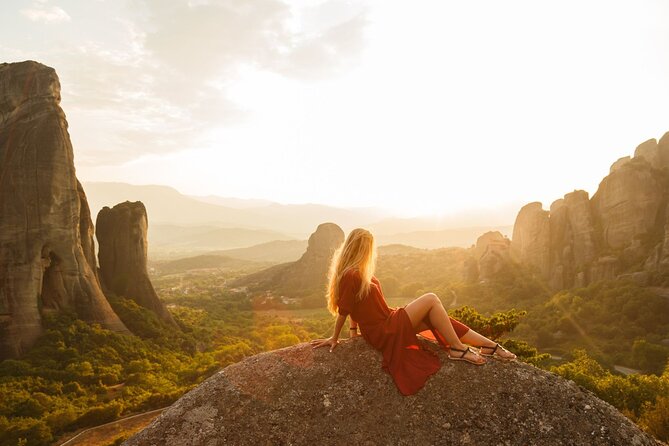 Secret Caves of Meteora - Sunset Hike - Learning Local History
