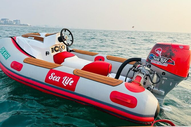 Self Drive Boat Tour Dubai : JBR, Atlantis and Burj Al Arab - Stunning Landmarks Explored