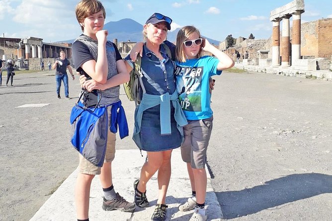 Shore Excursion Tour for Kids From Naples Port to Pompeii and Vesuvius - Kid-Friendly Guide Experience