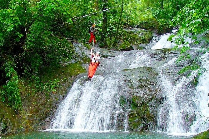 Shore Excursion Zipline Over 11 Waterfalls /Caldera Port - Booking and Cancellation Policy