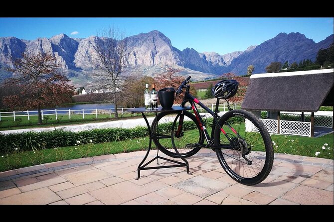 Stellenbosch Private E-Bike & Wine Tour - Participant Information