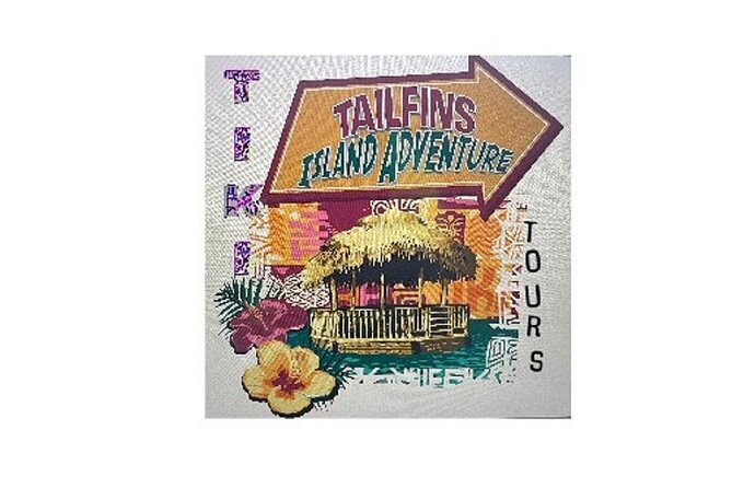 TAILFINS Tiki Boat/Sunset Cruise Crab Island 1.5HR PRIVATE - Experience the Tiki Boat