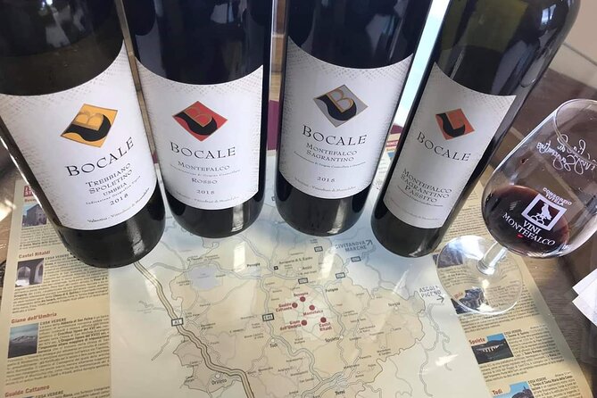 Tasting Selection of 4 Wines in Montefalco - Meeting Point Details