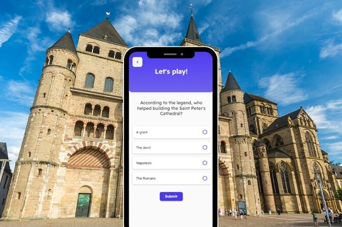 Trier Exploration Private Game and City Tour on Your Phone - Meeting and End Points