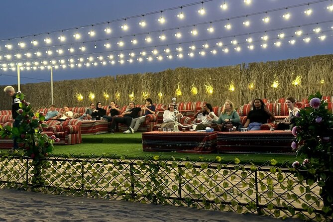 VIP Desert Safari Abu Dhabi With Private Seating Area - Meeting and Pickup Details