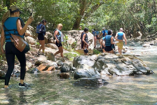 Waterfall,Adventure Hike Challenge Tour. - Fishing Excursion