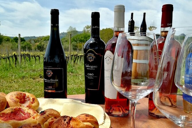 Winery Tour and Wine Tasting in Calabria - Indulge in 3 Exceptional Wine Tastings