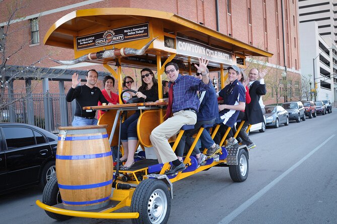 2-Hour BYOB Cowtown Cycle Party for 6-15 Happy Adults in FW - Accessibility Options for Participants