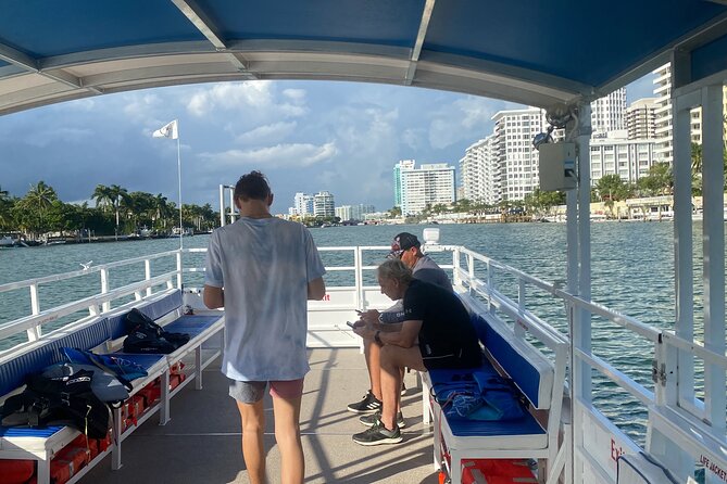 2-Hour South Beach Private Pontoon Boat With Captain at Sunrise or Sunset - Meeting Point and Check-In