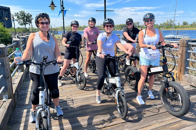 2-Hr, 30-MIN Tour De Wilmington E-Bike Tour/Sightseeing/History - E-Bike Features