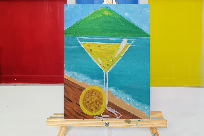 3-Hour the Colour Experience Island Paint & Sip - Pricing and Cancellation Policy