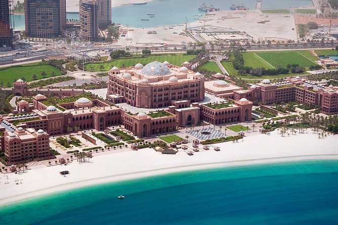 Abu Dhabi Mosque With Qasr Watn and Lunch at Emirates Palace - Transportation Details