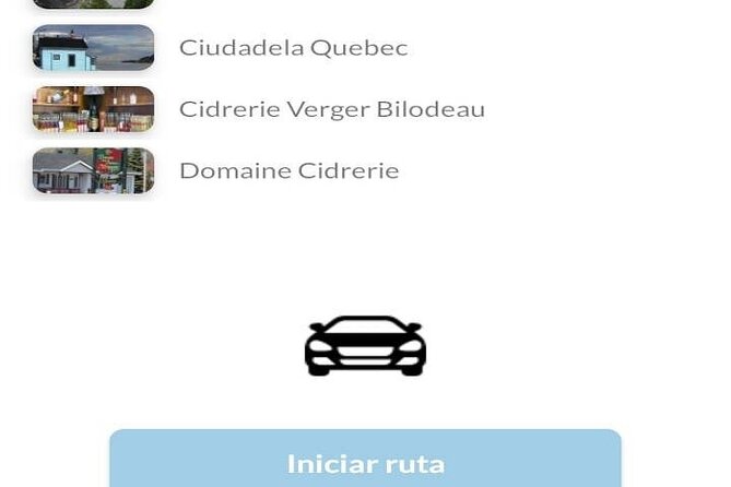 APP Self-Guided Tours Quebec With Audioguide - Cancellation Policy