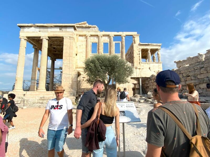 Athens: Acropolis Ticket With Mythology Treasure Hunt Tour - Audio Guide and Multimedia Features