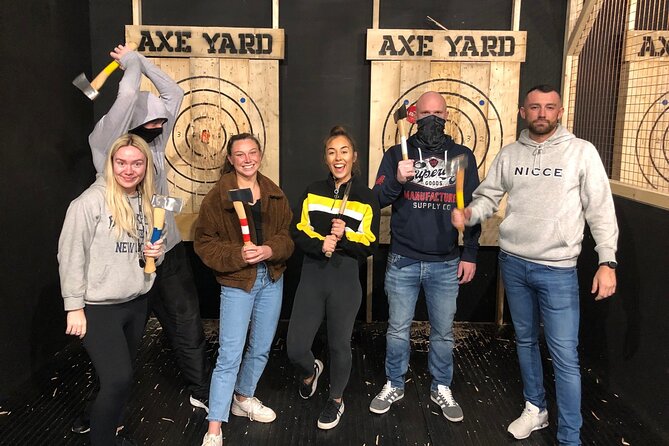 Axe Throwing Lesson in Belfast - Product Code for Reference