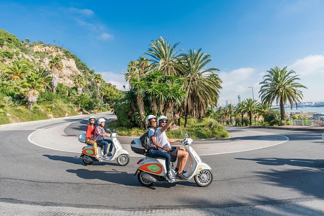 BARCELONA ICONS & PANORAMIC VIEWS by Vespa Scooter - Accessibility and Restrictions