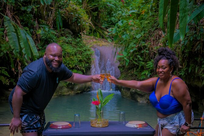 Blue Heaven Falls & River Dining Experience + Photoshoot - Private and Exclusive