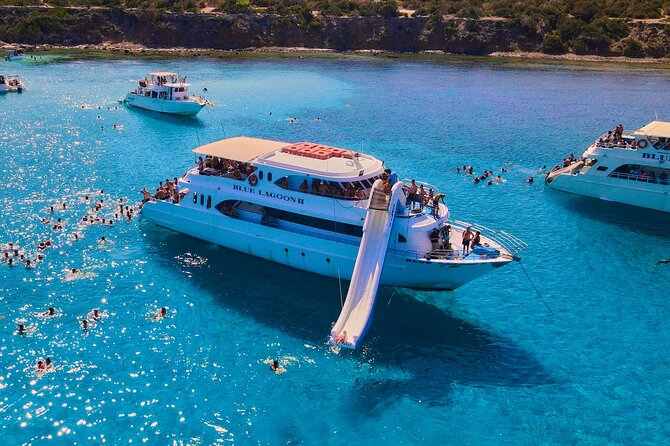 Blue Lagoon (Akamas) From Paphos With Water Slide and Aircon - Scenic Drive Highlights