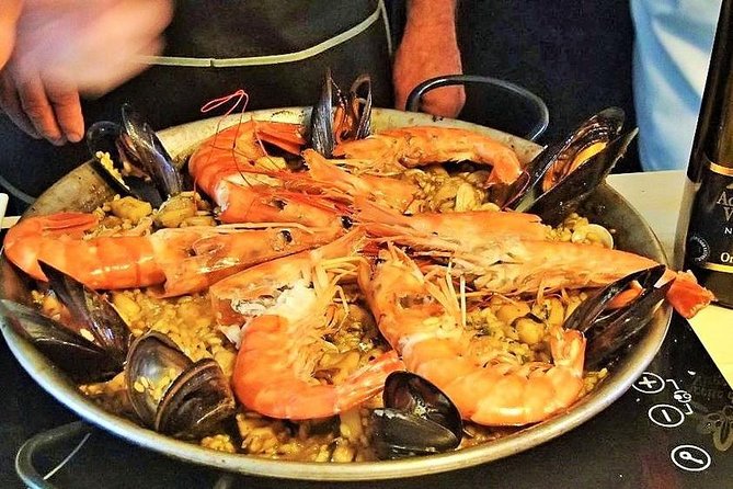 Boqueria Guided Market Tour and Paella Cooking Class - Sampling Andalusian and Cantabrian Delights