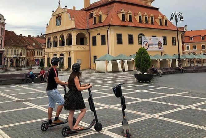Brasov Old Town Guided Tour With Electric Scooters - St. Nicholas Church and Landmarks