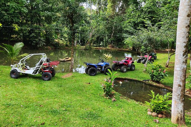 Canyoning With ATV 4X4 in Waterfalls Near La Fortuna - Inclusive Lunch and Hotel Transfers