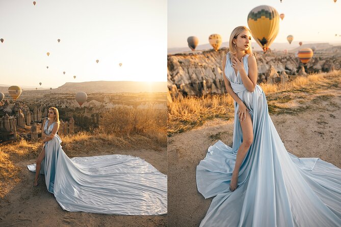 Cappadocia Photoshooting With Flying Dress - Capturing Unforgettable Photographic Moments