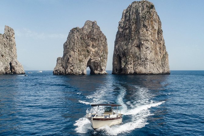 Capri Positano Private Boat Tour From Sorrento - Private Boat Experience and Activities