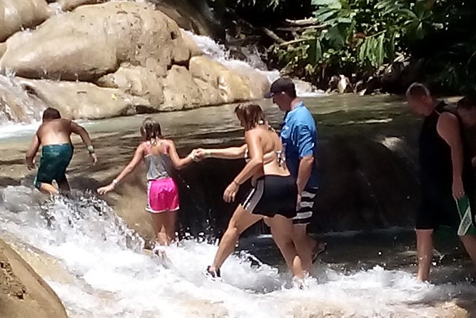 Cave Explorer Plus Waterfalls Tour From Falmouth Private Driver - Lunch and Souvenirs